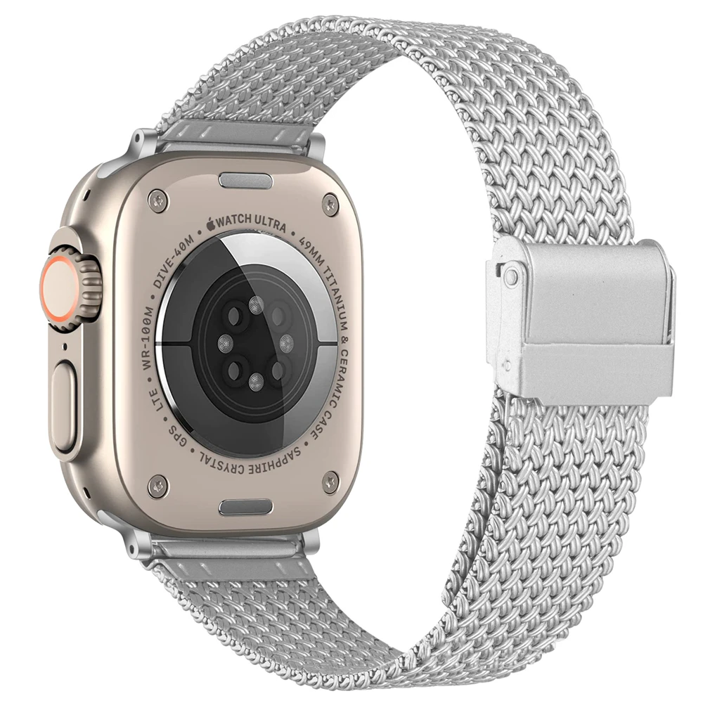 Stainless Steel Strap Apple Watch 44mm Apple Watch Se 40mm Stainless