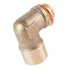 90 Degree Oxygen Sensor Adapter Brass Elbow Fitting M18*1.5 3