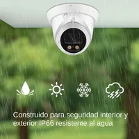 Nouvelle caméra IP 4K 8MP avec audio, extérieure, AHD H.265 Onvif, grand angle 2,8 mm, vision nocturne couleur IA, vidéosurveillance domestique 3