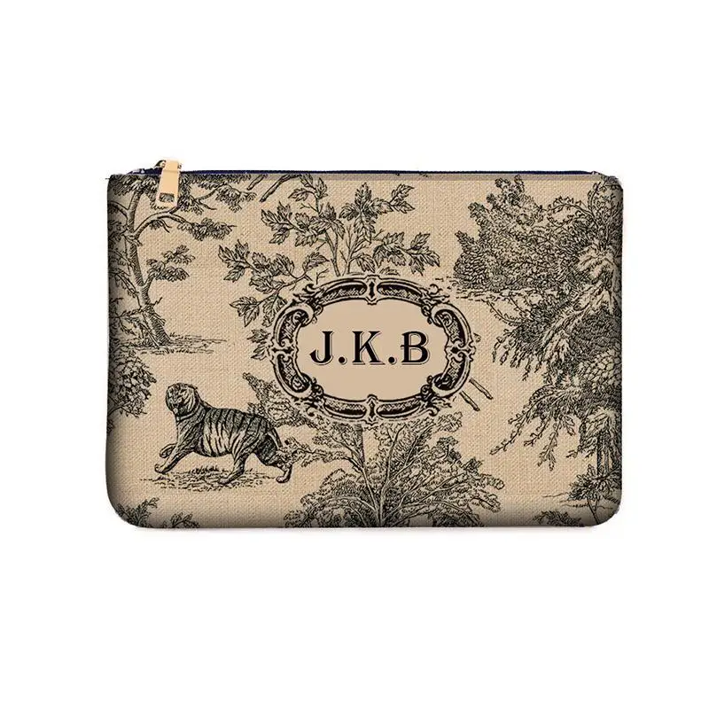 SMDR-18 Linen clutch