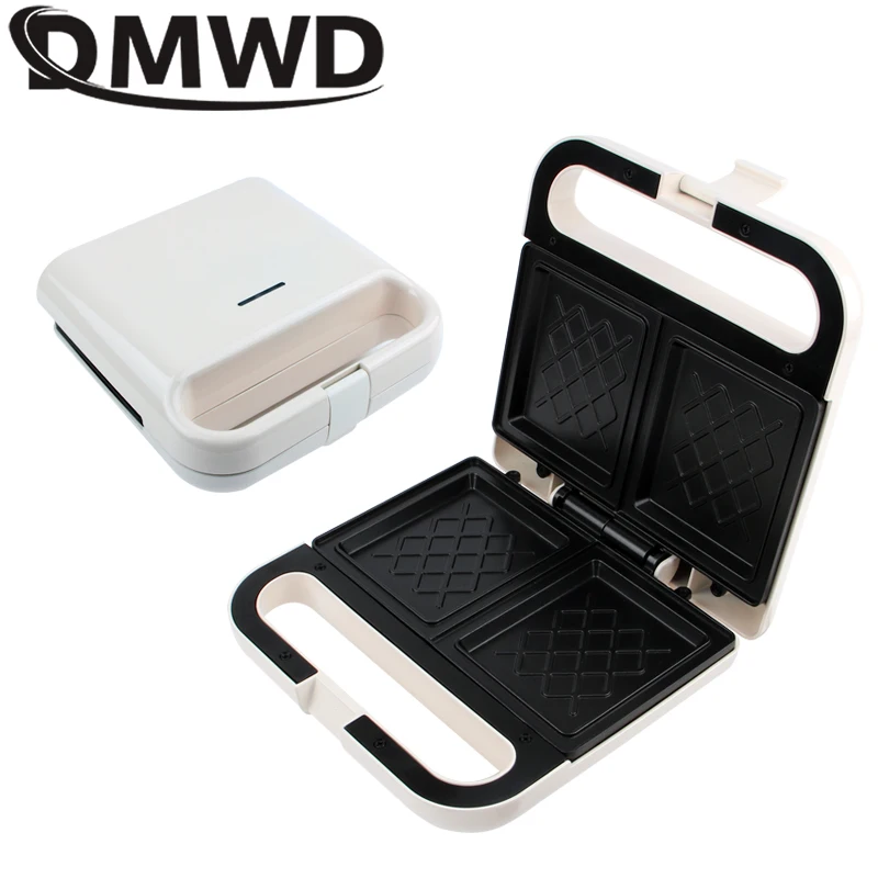 Electric Panini Sandwich Machine Multifunction Baking Pan Light Food Breakfast Maker Waffle Bread Toaster Omelette Steak Grill