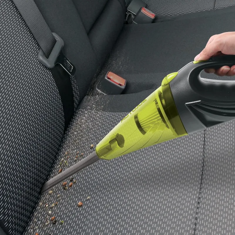 

Vaccuum 12-Volt Portable Car Vacuum Cleaner W/ 2 HEPA Filters & Storage Bag, Interior Auto Detailing Accessory Kit