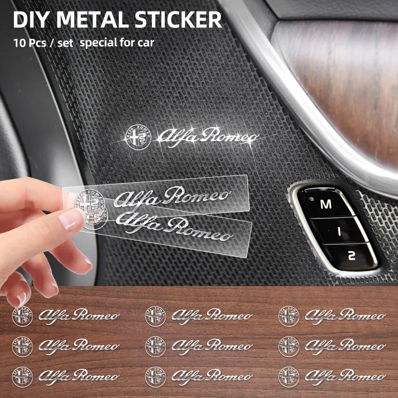 Alfa Romeo Metalen Stickers - Productoverzicht