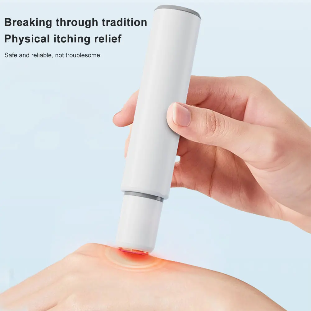 Mosquito Bite Heat Pen Natural Bug Bite Itch Relief Pen Chemical-Free Electric Insect Bite Healer for Camping Travel Outdoor
