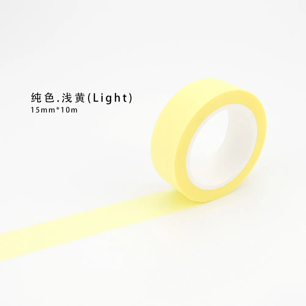 Colorful Black Style Washi Tape for DIY Projects and Scrapbooking