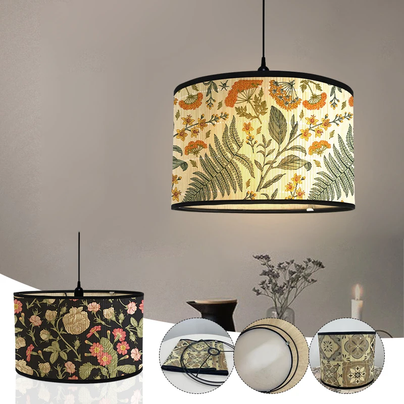 Bamboo Art Lampshade