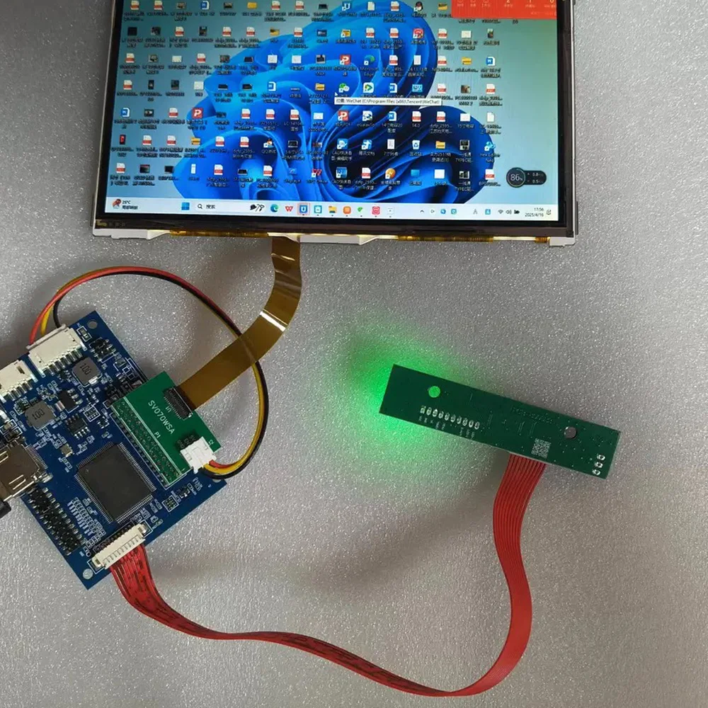 7 31P HV070WSA-100/BP070WS-500/LTN070NL01 1024x600 HDMI 신호 입력 5V2A용 LCD 드라이버 보드 키트