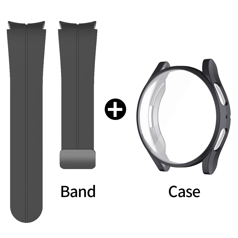 Premium Magnetic Silicone Sport Band & Protective Case