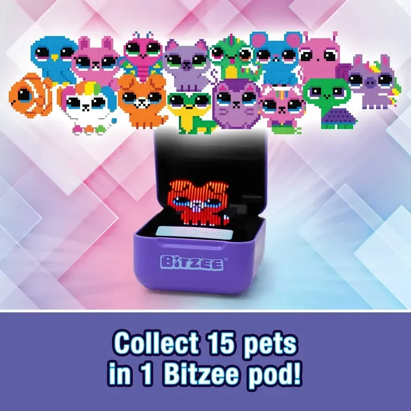 

Electronic Digital Pets Bitzee Interactive Toy Digital Pet Toys For Children Virtual Games Smart Tamagotchi Girls Model Gifts