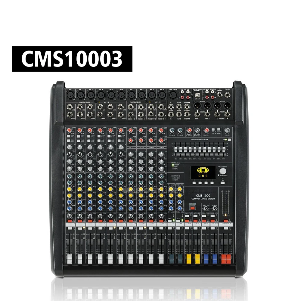 New Dynacord CMS 10003 10 Channel Audio Mixer CMS10003 Professional