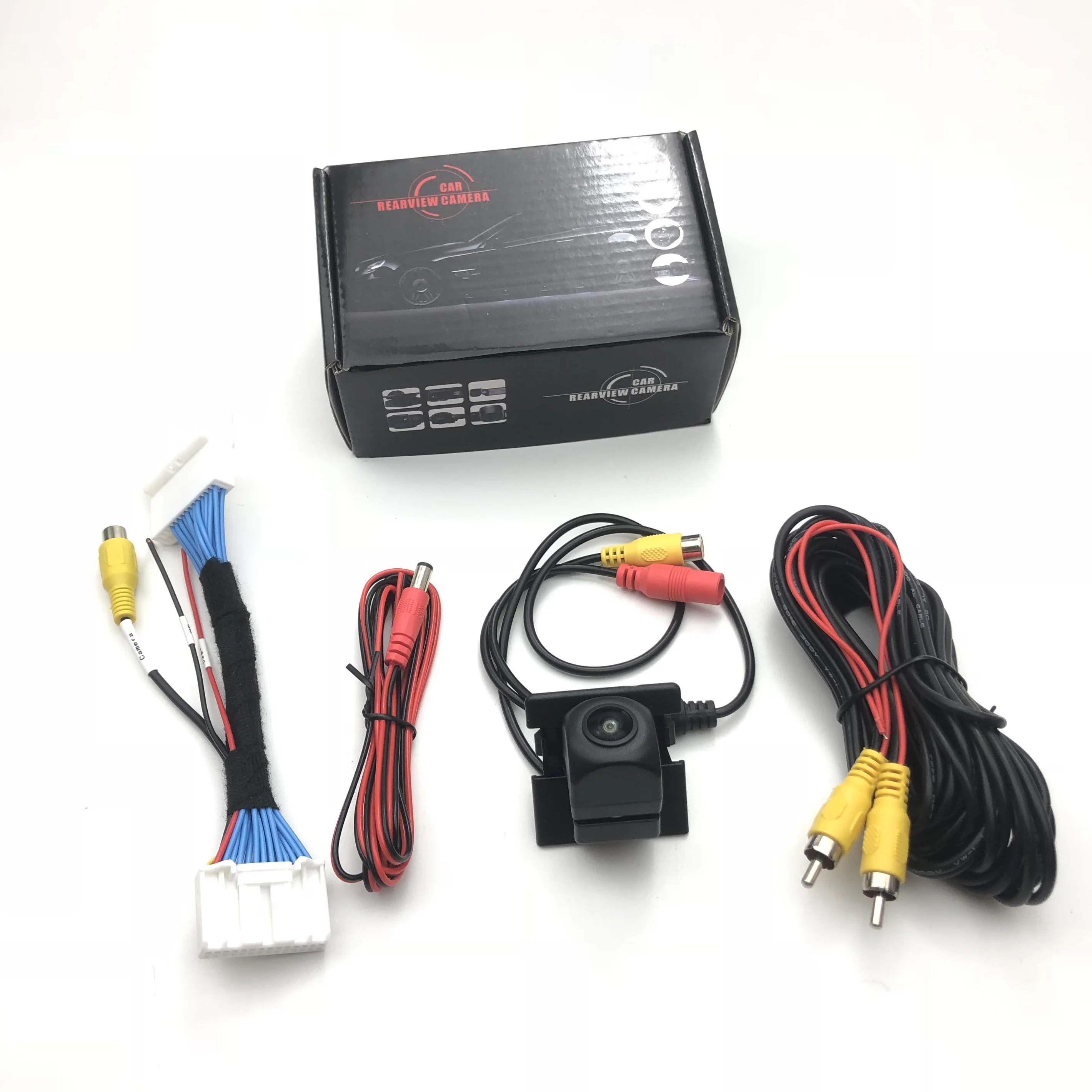 Rear View Camera For Mazda 2 Demio DJ Hatch 2015~ Fish Eye Work With oem Stereo Backup Reverse Parking Camera Adapter