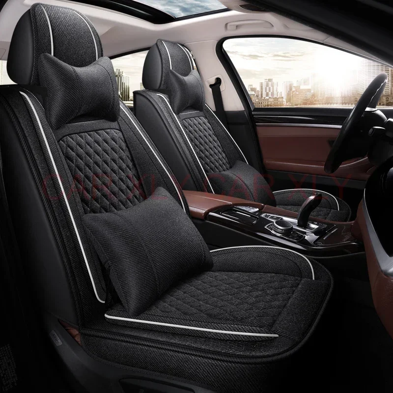 

Universal Style 3D Breathable Flax Car Seat Cover for Fiat Punto Audi Q3 Skoda Octavia 2 Mazda 6 Audi A3 Interior Accessories