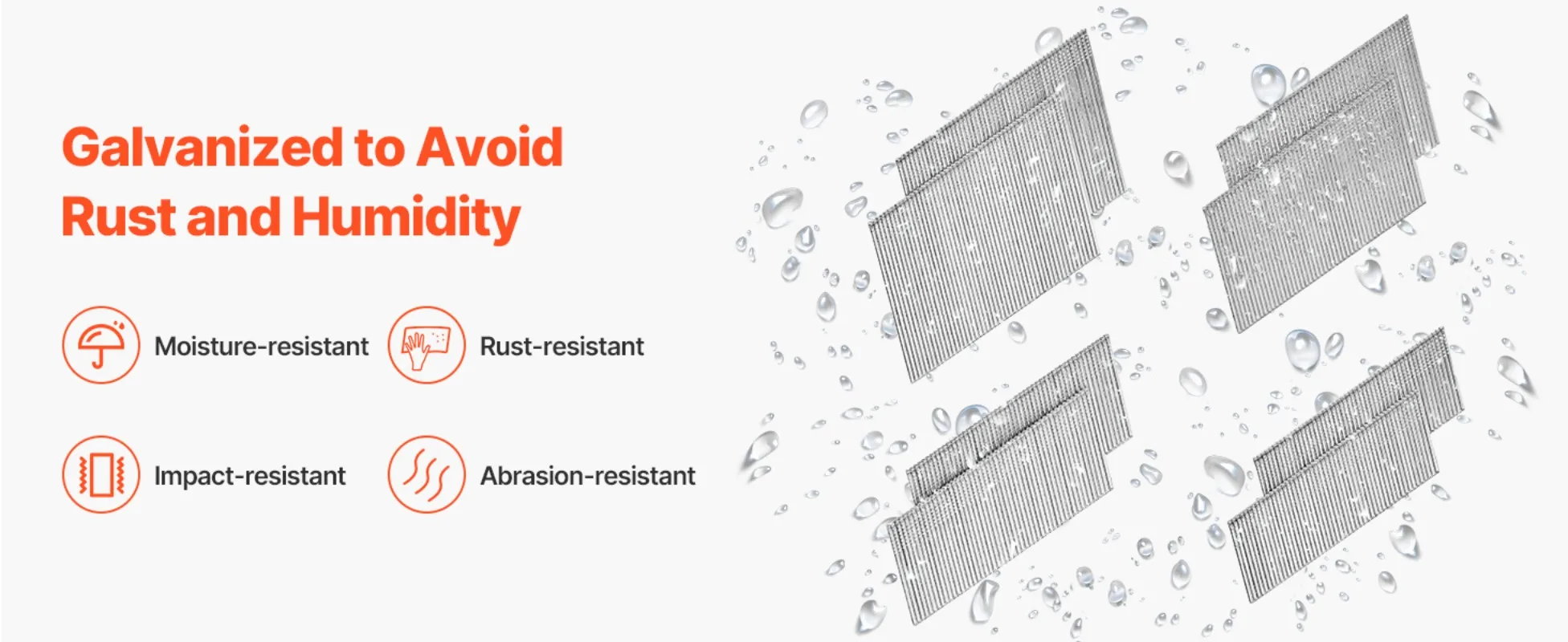 Corrosion resistant nails