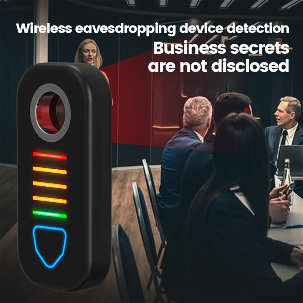 

Wireless Camera Lens Signal Detector Signal Detect Camera Multi-Function Anti-tracking Detector Anti Candid GDP Device Finder