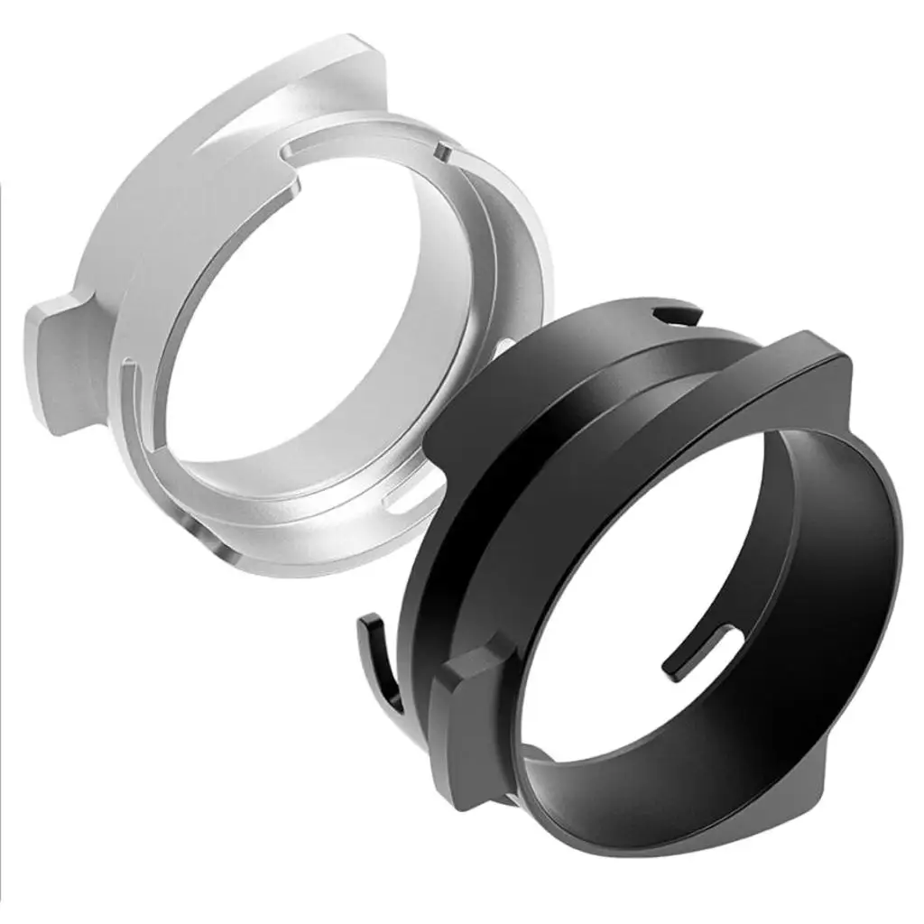 브루 보울 커피 파우더 에스프레소 바리스타 도구 커피 탬퍼용 알루미늄 지능형 도징 링, 54mm