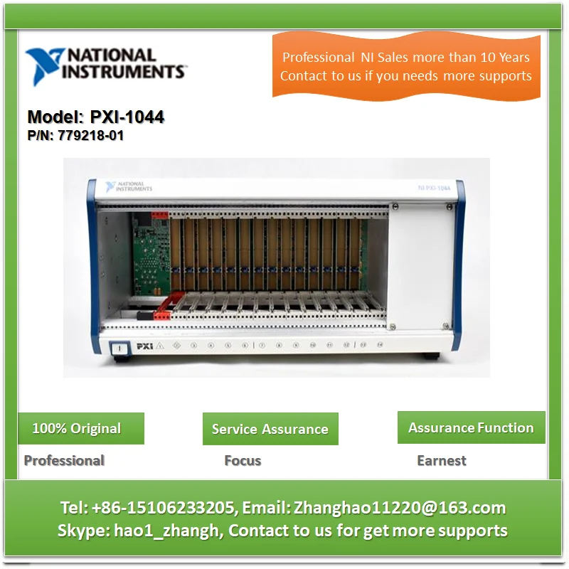 Châssis National Instruments NI PXI-1044 - 14 Emplacements PXI, Neuf En Boîte, Origine Hongrie, Pour Systèmes De Test Et Mesure