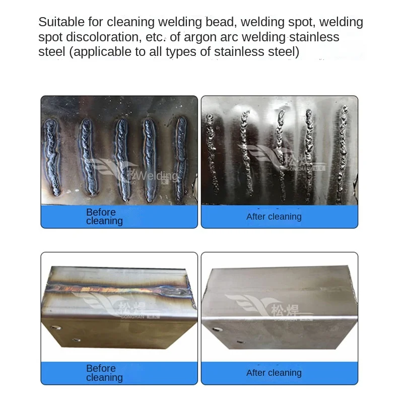 Cheap1000W Stainless Steel Weld Bead Processor Argon Arc Welding Spot Weld Cleaning Machine Electrolytic Polishing Mach