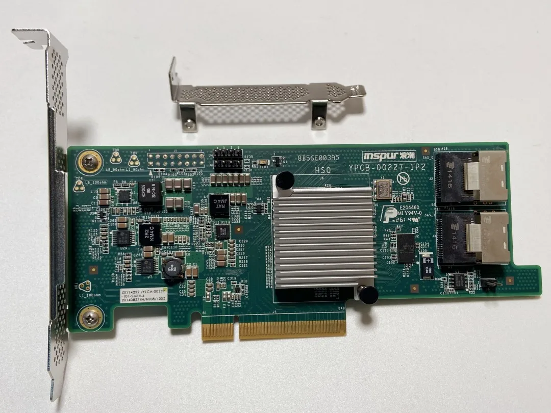 LSI 9207-4i4e HBA SAS 6Gbps PCI-E 3.0 P20 E Modalà Per ZFS FreeNAS UnRAID - Foto 9