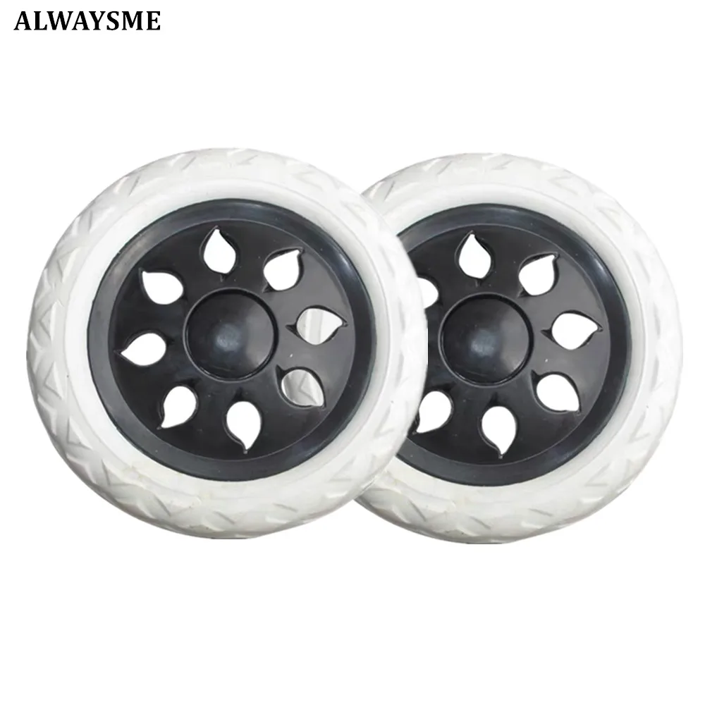 Shopping Cart Wheels 1 Pair for Shopping Cart and Trolley Dolly