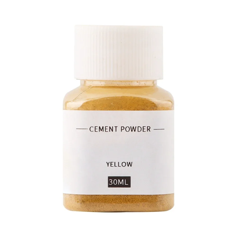 Gypsum powder pigment 30ml Gypsum Cement Coloring Planter Pigment Gypsum Powder Color Concentrate Concrete Cement Plaster Mold DIY Handmade Supplies