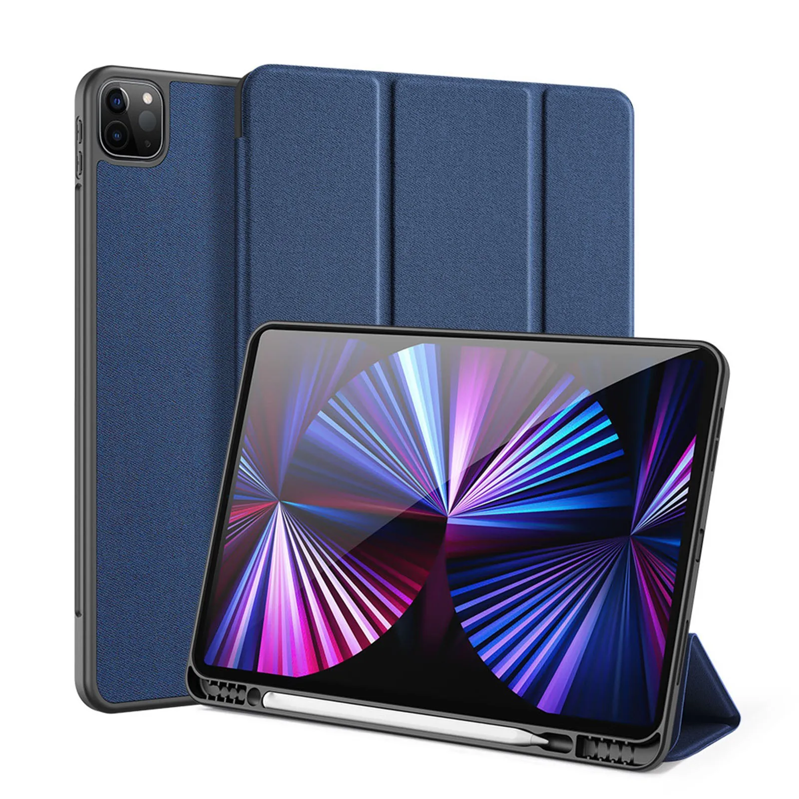 Custodia Compatibile Per Ipad Auto Cover Holder 12.9 Pro Stand Smart 2021 Sleep/Wake Per Matita Ipad/Tablet Case Pad Parts