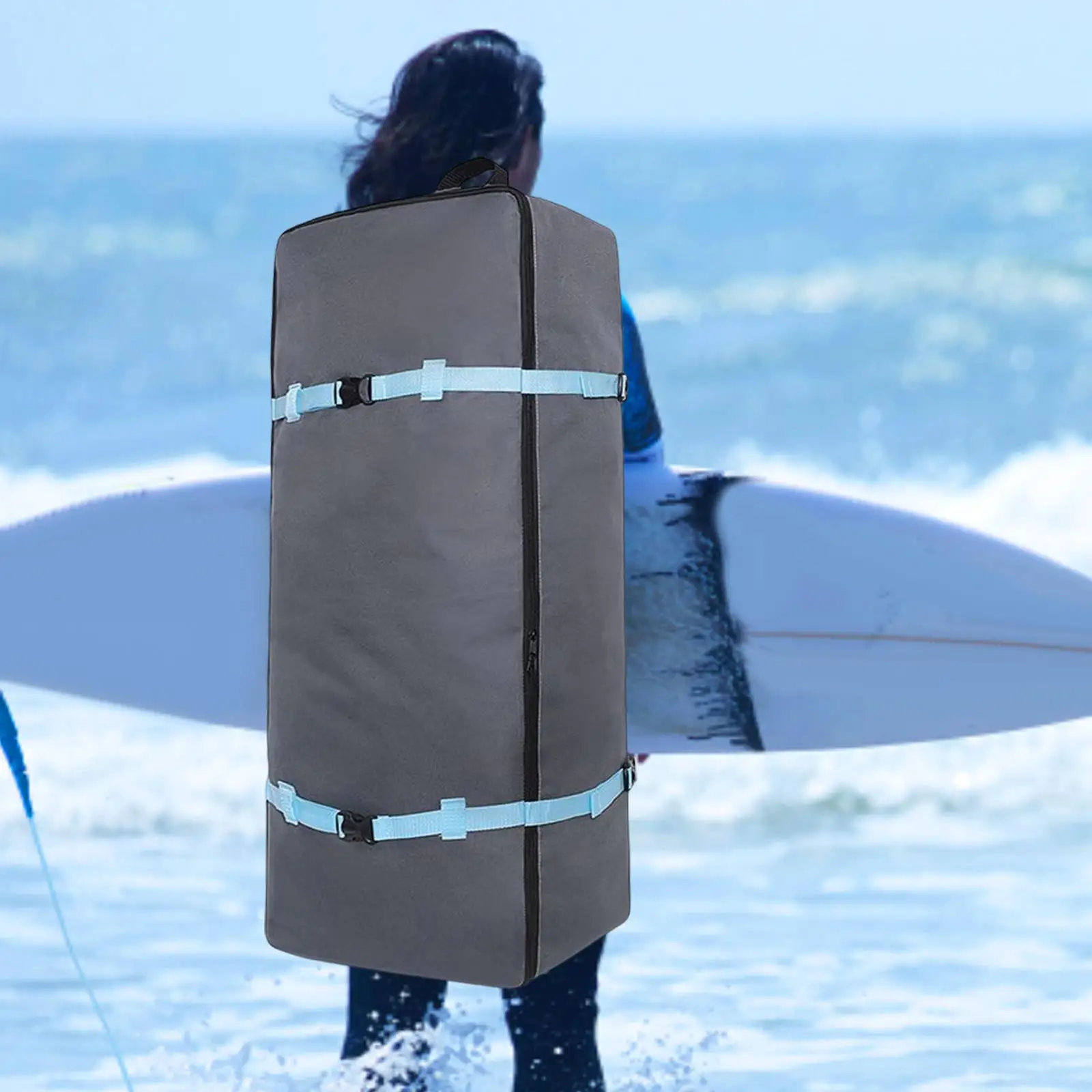 Paddle Board Backpack Zipper Supplies Inflatable Paddleboard Bag for Surfing Traveling Water Sports Standup Paddle Board Outdoor