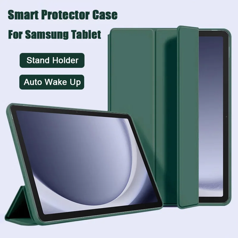 Smart Auto Sleep/Wake Silicone Tablet Case Cover