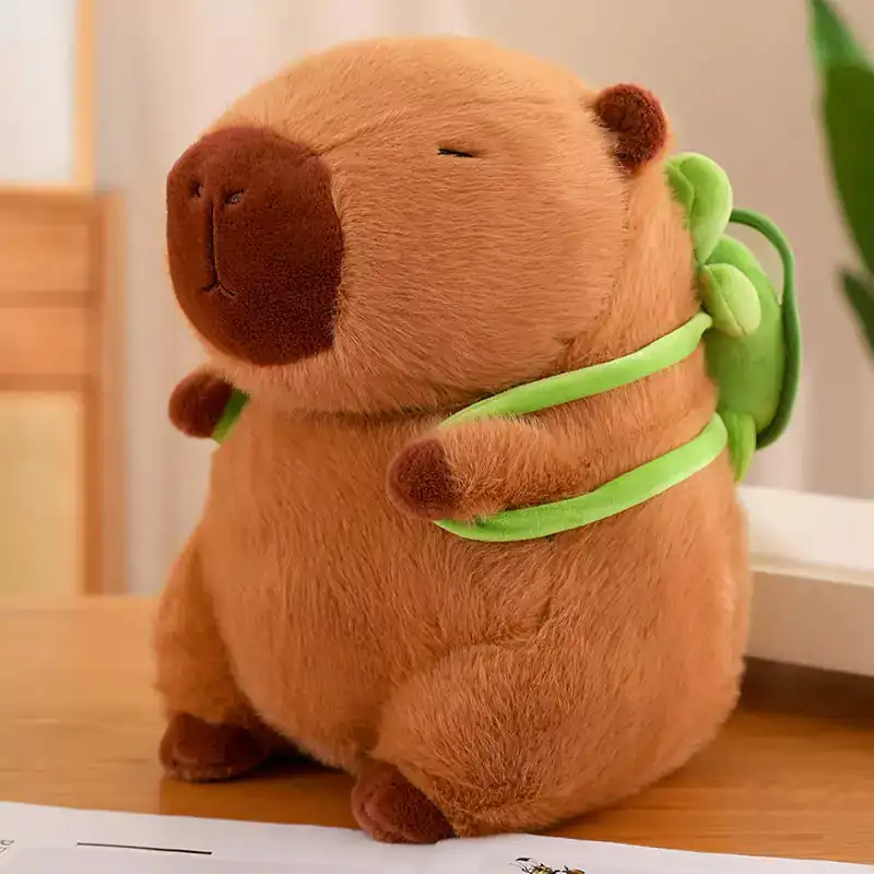 Capybara Plush Toy Backpack Gift for Friends