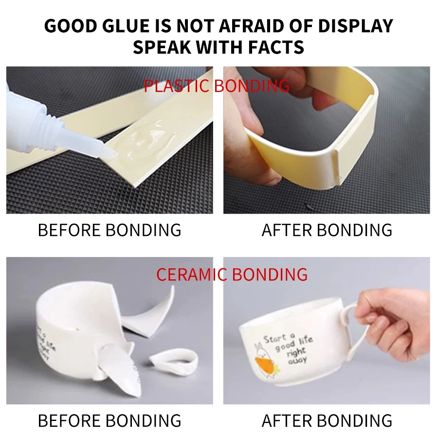 1-3pcs502 Super Glue Instant Quick-drying Cyanoacrylate Adhesive Leather Rubber Wood Metal Strong Bond Liquid Glue Tool 5