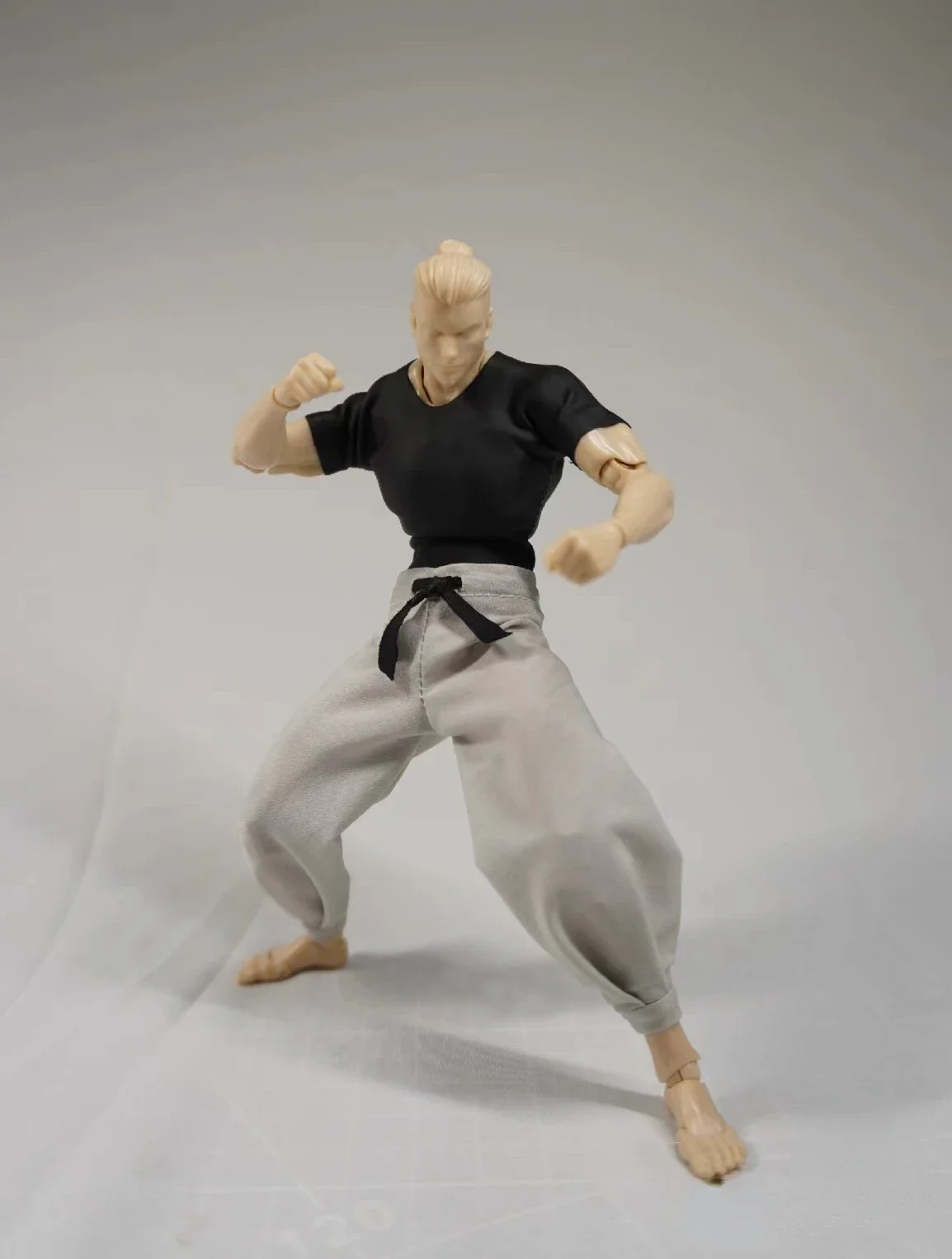1/12 Scale Soldier T-shirts Pants Model For 6'' Romankey X COWL (no figure)