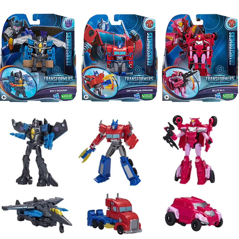 

Оригинальные игрушки-трансформеры Hasbro Optimus Prime Elita-1 Skywarp аниме экшн-фигурка робот-трансформер Игрушки для мальчиков детские подарки