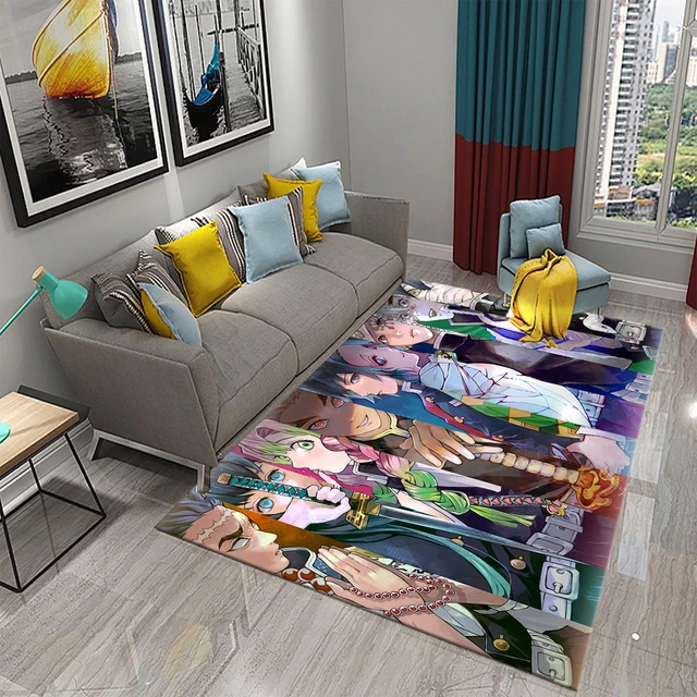 Anime Carpet Living Room, Anime Carpets Bed Room