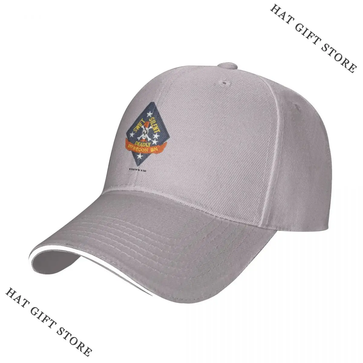 

Best 1ST RECON BATTALION - VIETNAM Baseball Cap Sun Hat For Children Big Size Hat party hats Cosplay Caps For Men Women'S