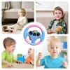Steering Wheel Toy Creative Steering Wheel Copilot Toy Kid Pretend Educational Toys For Children Toddler Boys And Girls 5