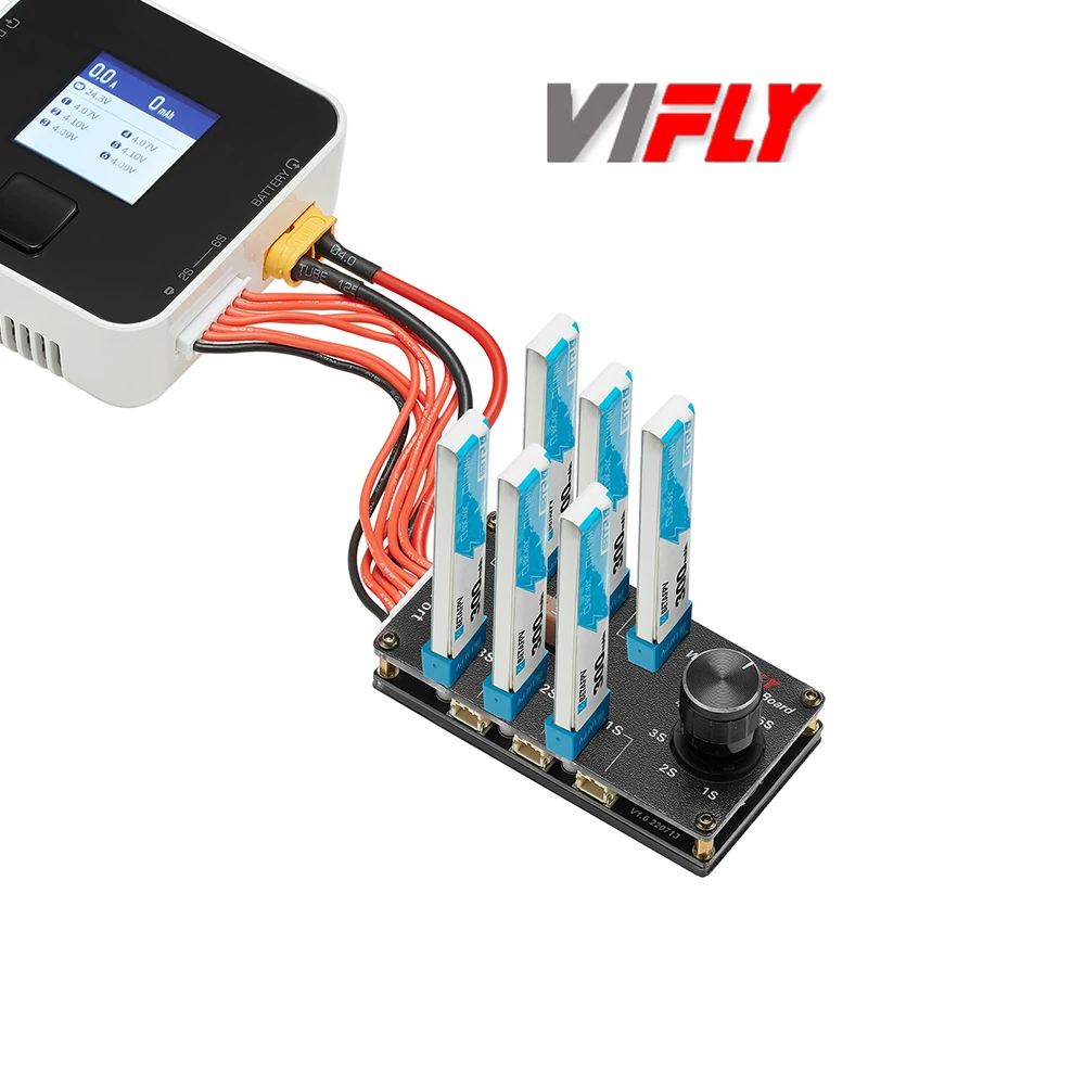 Chargeur multiport LiPo 1S-6S avec câble XT60 et équilibreur