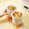 SUPOR Electric Slow Cooker with 2 Pots 0.5Lx2 Electric Stew Pot with Separated Water 220V Ceramic Baby Food Supplement BB Pot 4