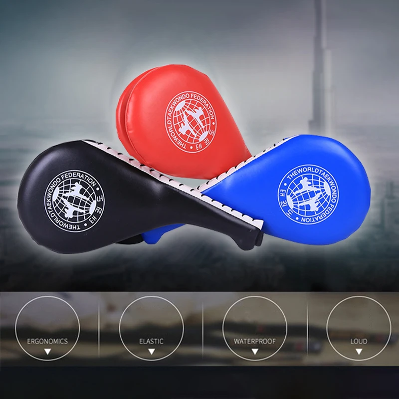 

1pc Taekwondo Boxing Pads Children Kick Pad Target Karate Punch PU Rebound Sponge Pads Double Kick Kids Adult Boxing Pad Boxer