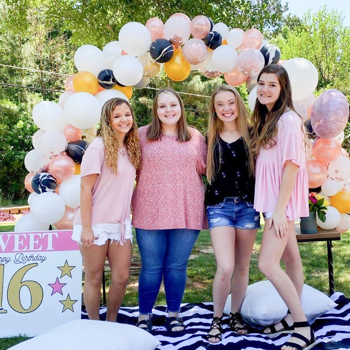 Adjustable Balloon Arch Stand for Celebrations and Events Decor
