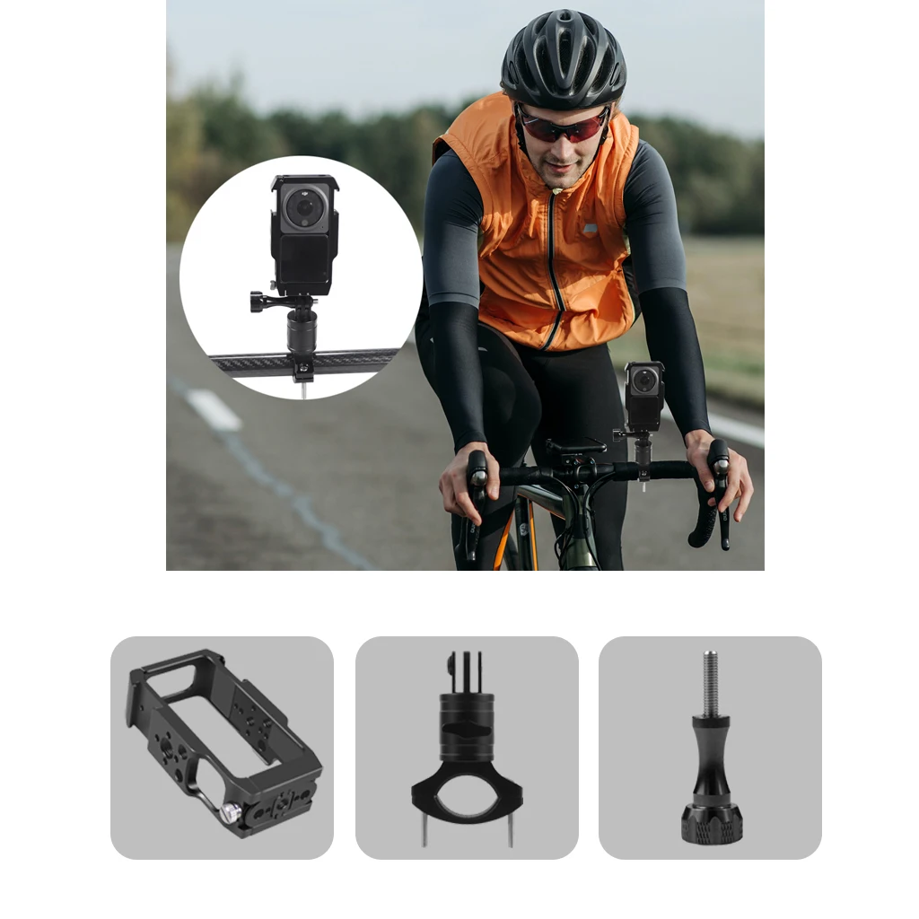 Magnetic Action Camera Cage For Action 2 Dual-screen Full Cage w/ Cold Shoe Mou