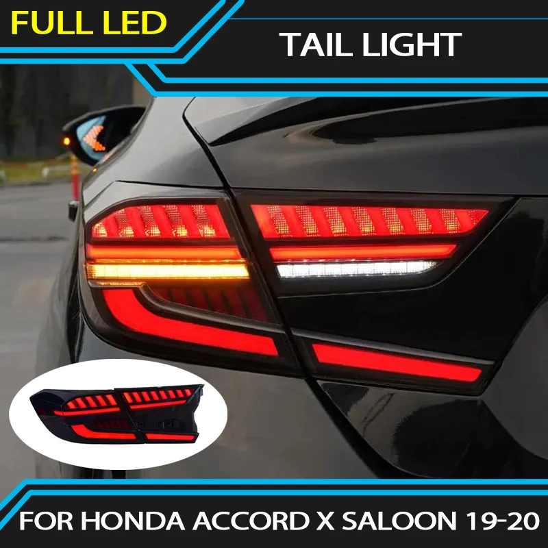 

LED Taillight For HONDA ACCORD X 2019-2020 Dynamic Lamp Brightness Accessories Tail Lamp Assembly