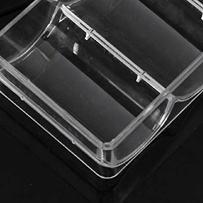 Acrylic Poker Chips Tray 1PC 100 Chips Case Box Holder Collectibles Craft