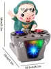 Electronic DJ Light Music Dancing Pig Toy Musical Toys Cute Swing Dancing Piggy Toy with Music LED Lights Musical Toy for Kids 4