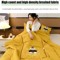 Pillow Quilt Foldable dual-use blanket combo Car Cushion Pillow Nap Blanket Air Conditioning Blanket 1