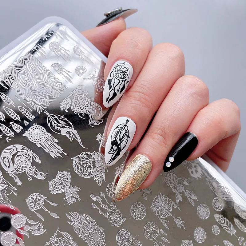 nail art stamping plates  template flowers image plate zjoys series nail printing tools 9.5*14cm 2