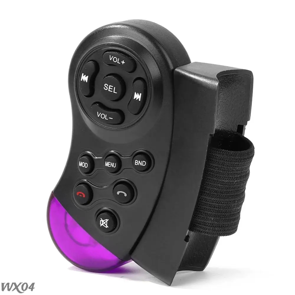 11 Buttons Car Multimedia Player Wireless Control Battery Operated Car Steering Wheel Remote Control Switch for Radio