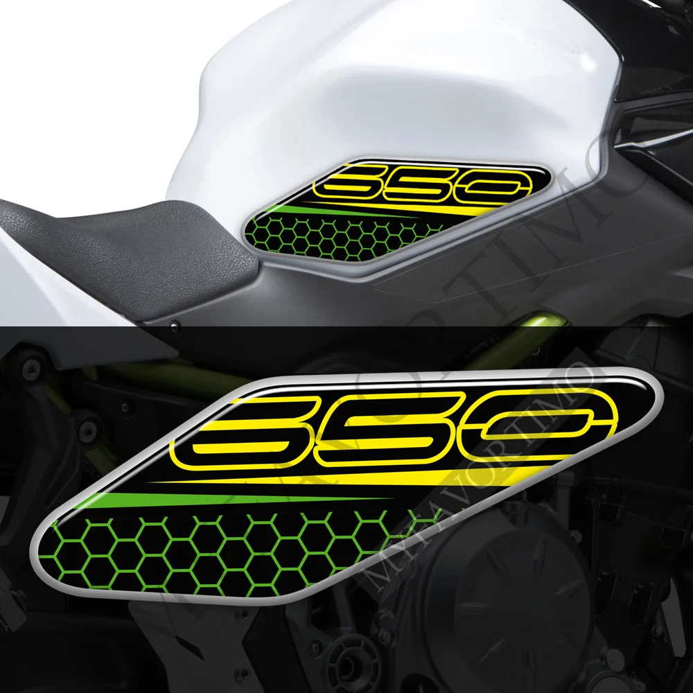 

Protector Tank Pad Stickers Decal For Kawasaki Ninja 650 Z650 Kit Knee Emblem Badge Logo Fairing 2018 2019 2020