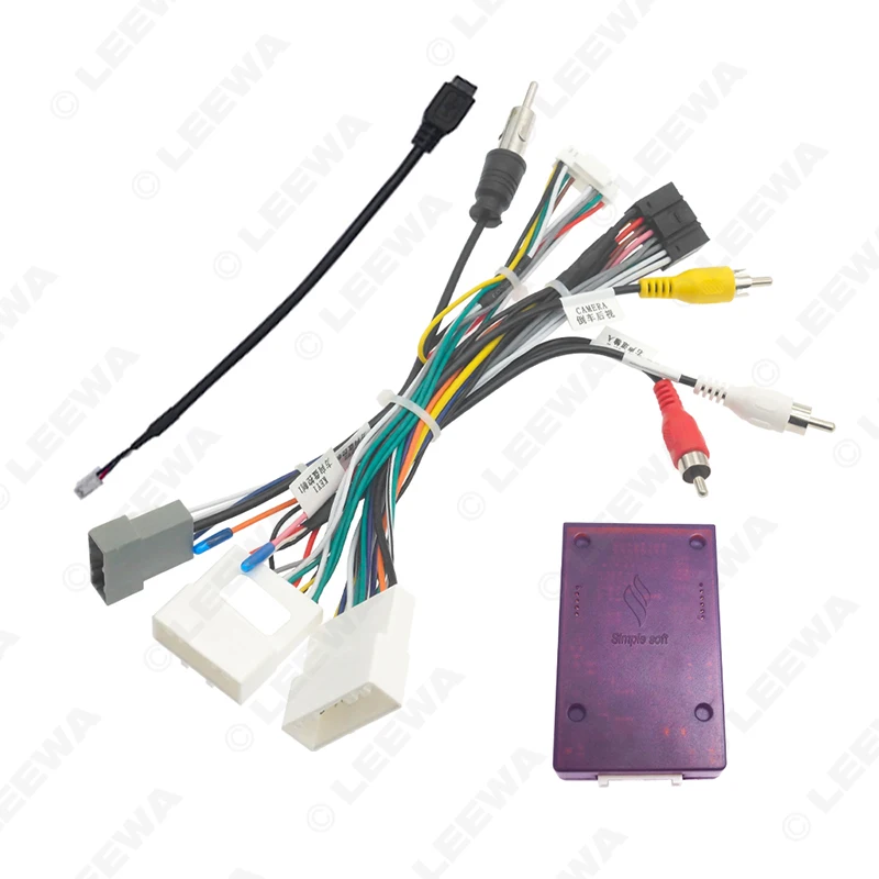 Nissan X-TRAIL, Aftermarket, Instalação Estéreo, Wire Adapter # CA6355