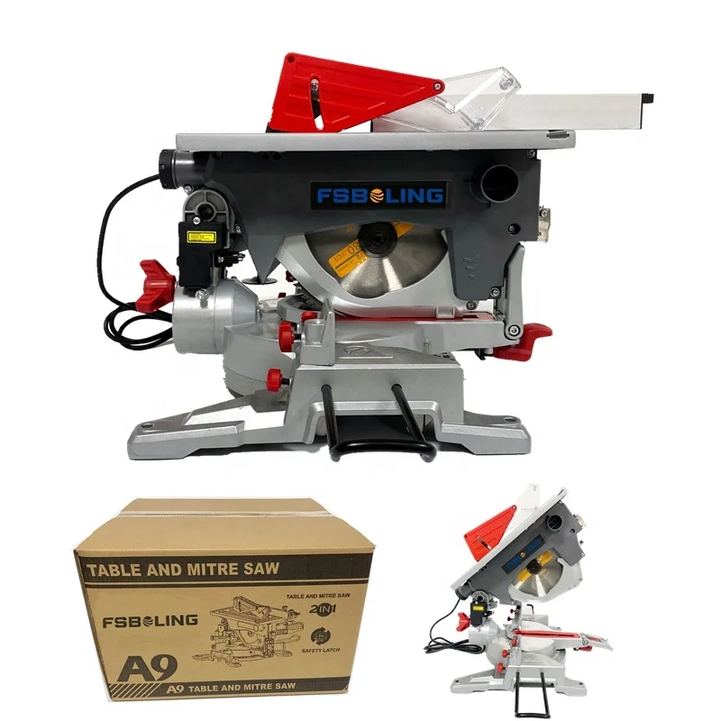 fsboling new type sawing and cutting dual-purpose portable 110v or 220v aluminum wood panel  machine