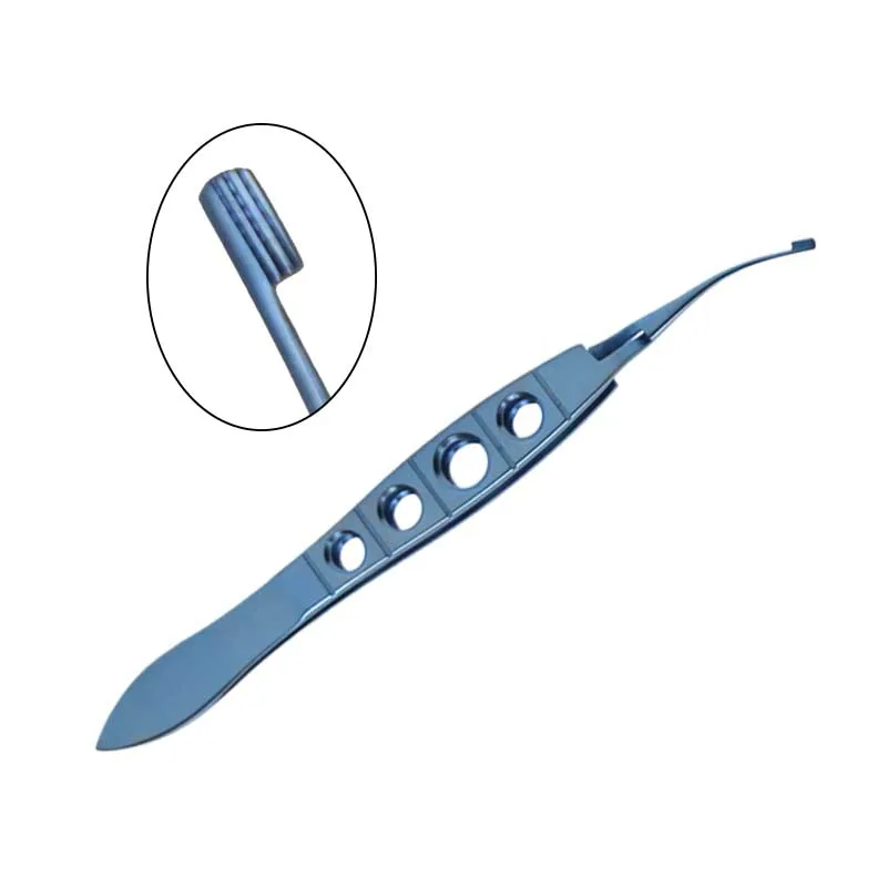 Ophthalmic Forceps Nucleus Removal Forceps Titanium Alloy Eyelid Surgery Tool Ophthalmic Instrument ems neck beauty instrument neck face firming wrinkle removal tool skindion face massager three speed adjustment massage device