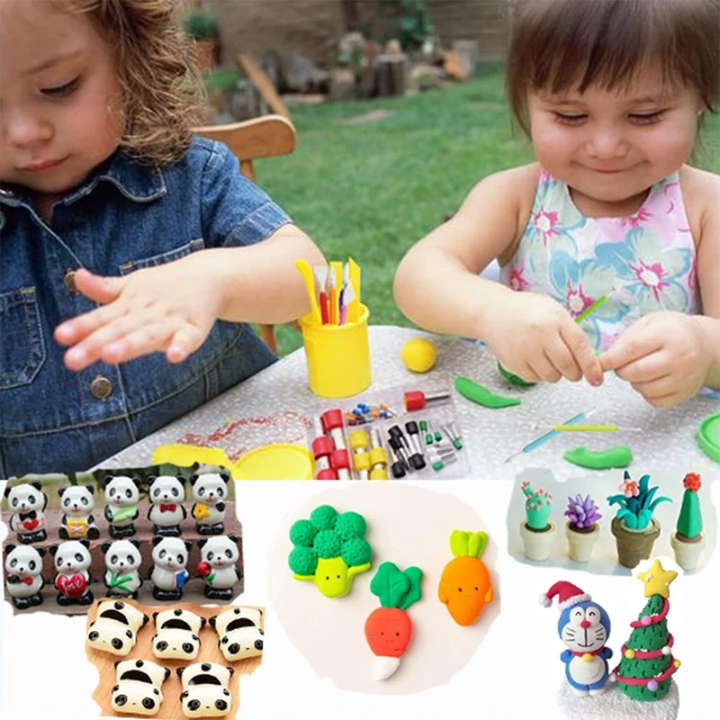56PCS Pottery Tool, Polymer Clay Tools Set Acrylic Sculpting Tools For Kids DIY Crafts router woodworking